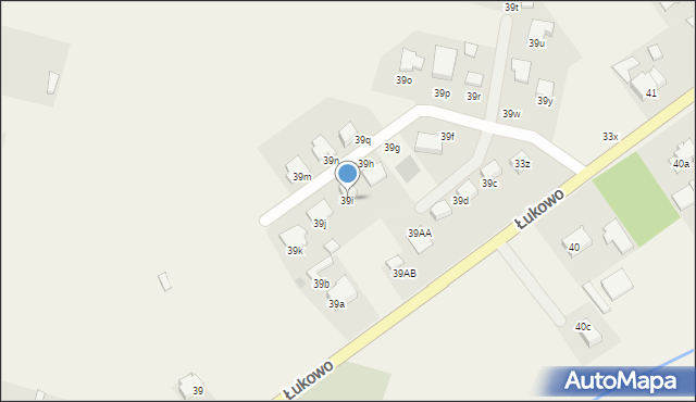 Łukowo, Łukowo, 39i, mapa Łukowo
