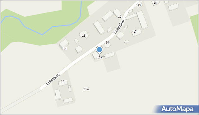 Lulemino, Lulemino, 16a, mapa Lulemino