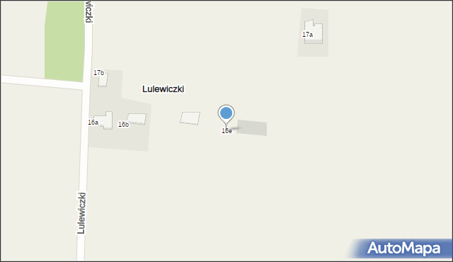 Lulewiczki, Lulewiczki, 16e, mapa Lulewiczki