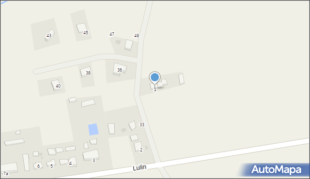 Lulin, Lulin, 1, mapa Lulin