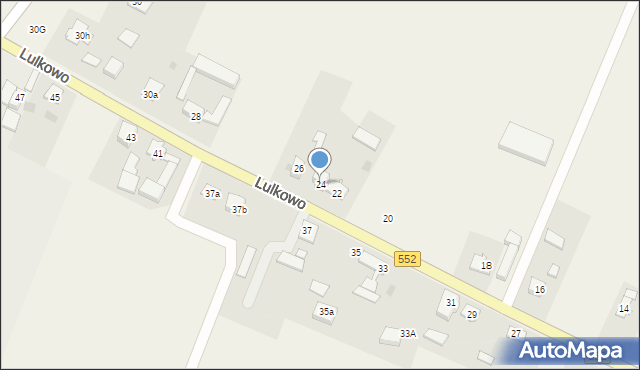 Lulkowo, Lulkowo, 24, mapa Lulkowo