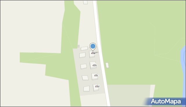 Łupawa, Łupawa, 49a, mapa Łupawa