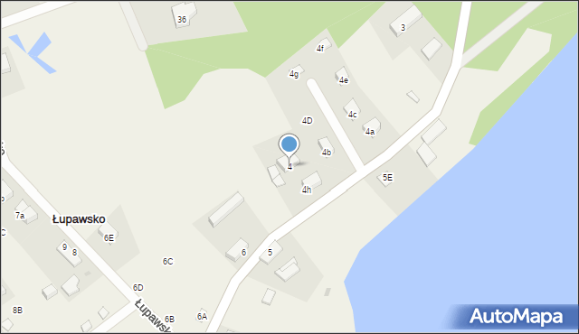 Łupawsko, Łupawsko, 4, mapa Łupawsko