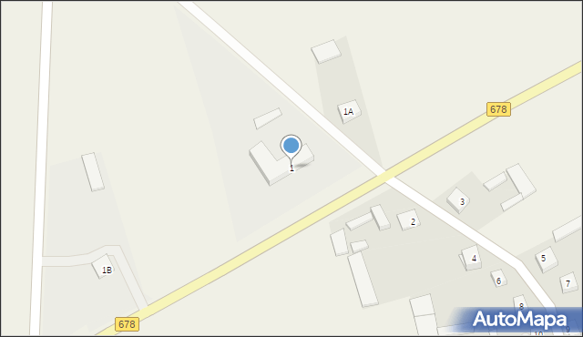 Łupianka Stara, Łupianka Stara, 1, mapa Łupianka Stara