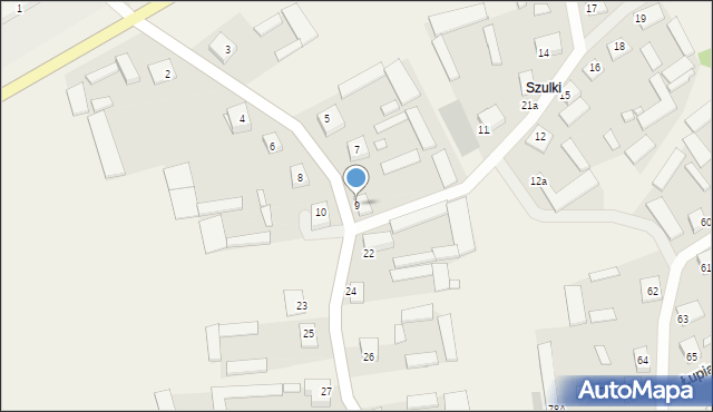 Łupianka Stara, Łupianka Stara, 9, mapa Łupianka Stara