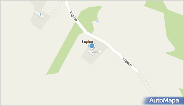 Łupice, Łupice, 7, mapa Łupice