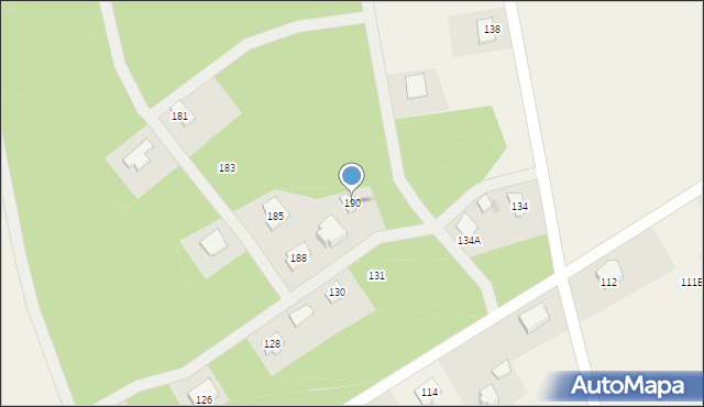 Łupki, Łupki, 190, mapa Łupki