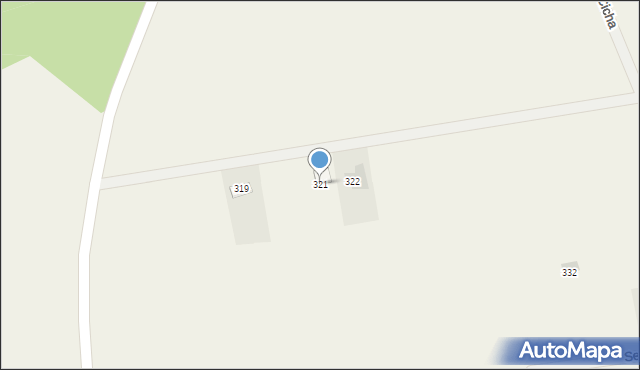 Łupki, Łupki, 321, mapa Łupki