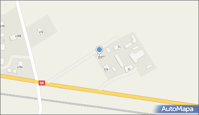 Łupki, Łupki, 32b, mapa Łupki