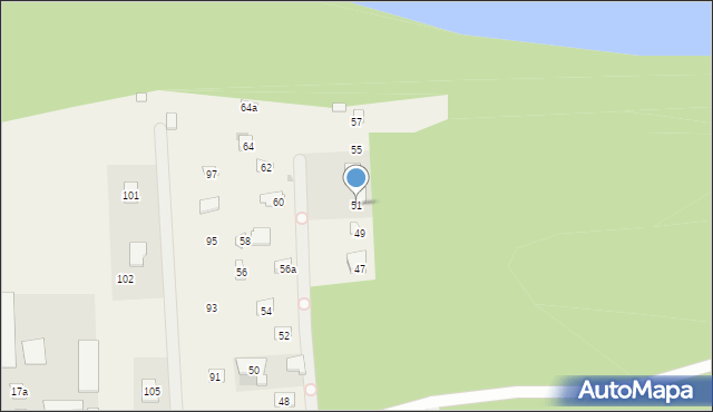 Łupki, Łupki, 51, mapa Łupki