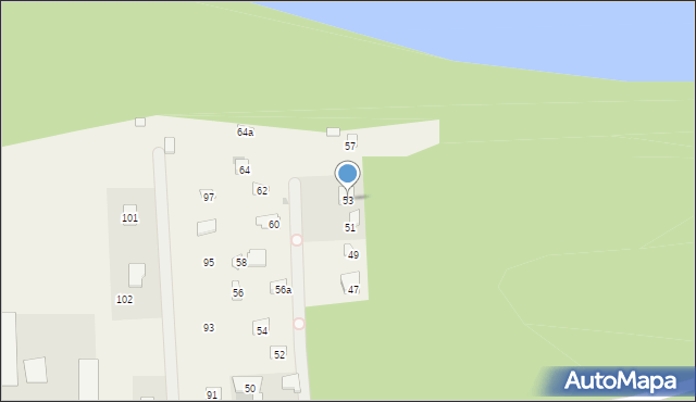 Łupki, Łupki, 53, mapa Łupki