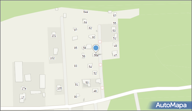 Łupki, Łupki, 56a, mapa Łupki