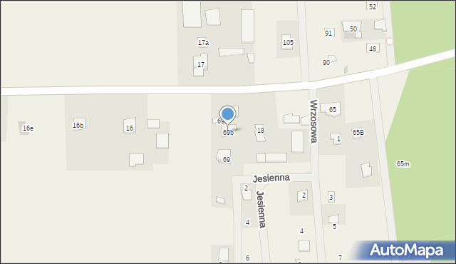 Łupki, Łupki, 69b, mapa Łupki