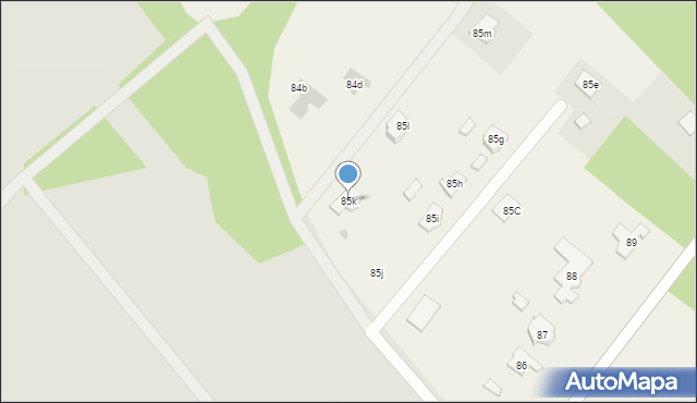 Łupki, Łupki, 85k, mapa Łupki