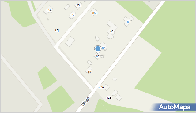 Łupki, Łupki, 86, mapa Łupki