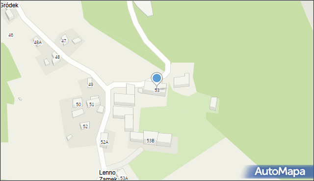 Łupki, Łupki, 53, mapa Łupki