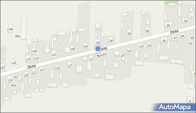 Łuszczanowice, Łuszczanowice, 78, mapa Łuszczanowice