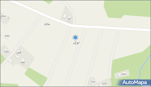 Lutcza, Lutcza, 1011b, mapa Lutcza