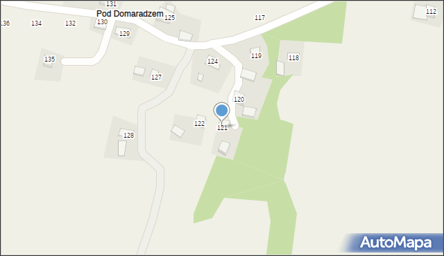 Lutcza, Lutcza, 121, mapa Lutcza