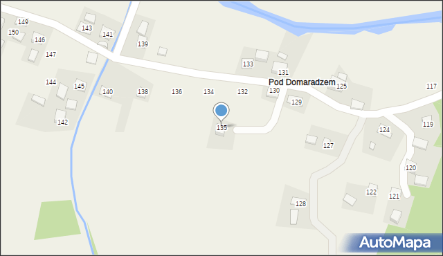 Lutcza, Lutcza, 135, mapa Lutcza