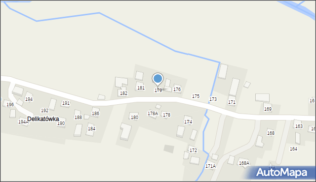 Lutcza, Lutcza, 179, mapa Lutcza