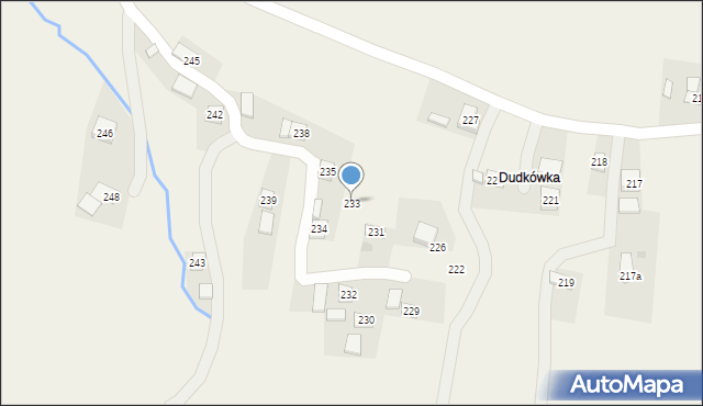 Lutcza, Lutcza, 233, mapa Lutcza