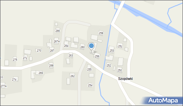 Lutcza, Lutcza, 257, mapa Lutcza