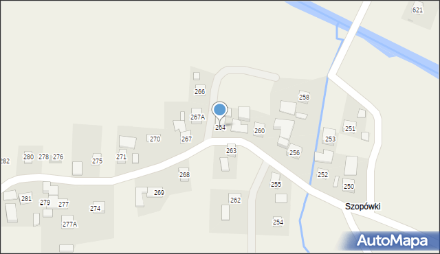 Lutcza, Lutcza, 264, mapa Lutcza