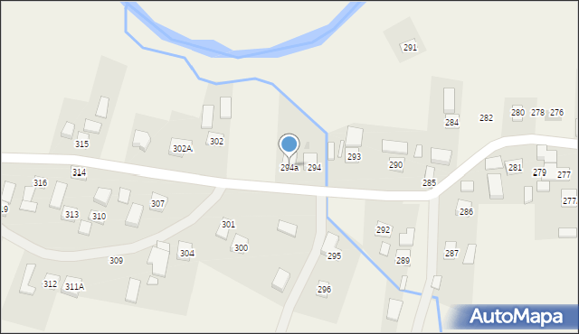 Lutcza, Lutcza, 294a, mapa Lutcza