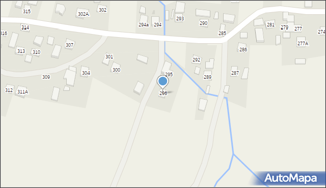 Lutcza, Lutcza, 296, mapa Lutcza