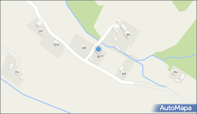 Lutcza, Lutcza, 387, mapa Lutcza