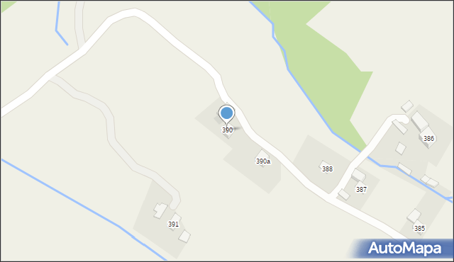 Lutcza, Lutcza, 390, mapa Lutcza