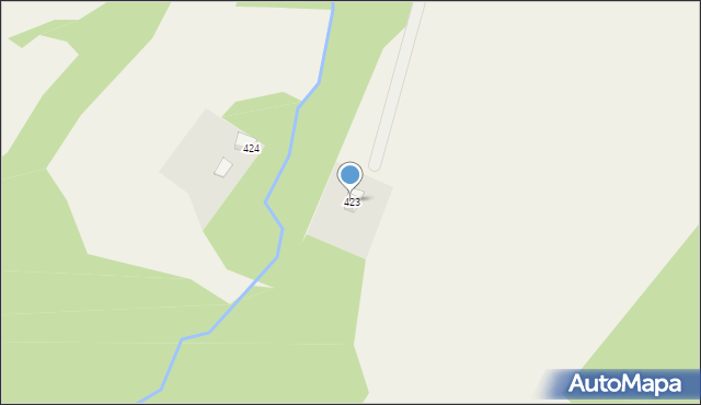 Lutcza, Lutcza, 423, mapa Lutcza