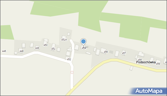 Lutcza, Lutcza, 454, mapa Lutcza