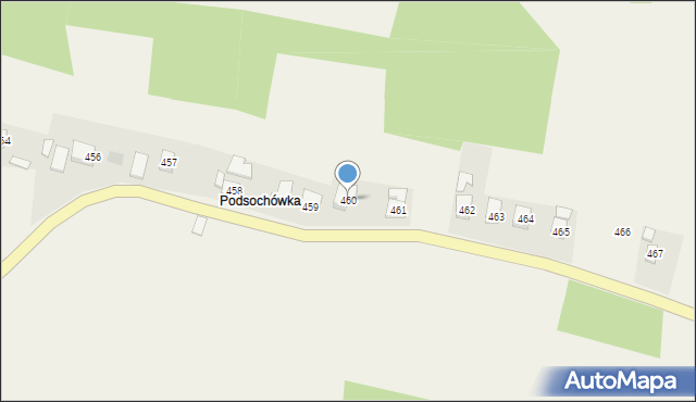 Lutcza, Lutcza, 460, mapa Lutcza