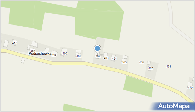 Lutcza, Lutcza, 462, mapa Lutcza