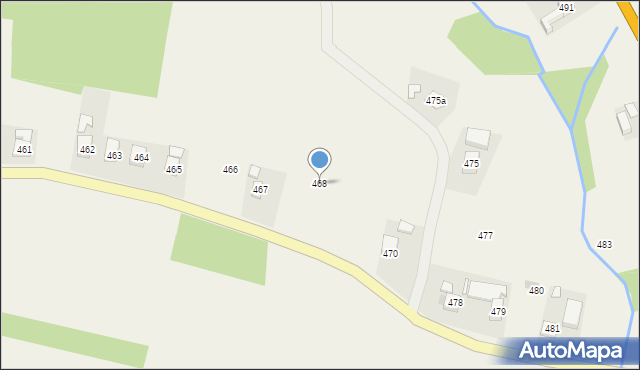 Lutcza, Lutcza, 468, mapa Lutcza