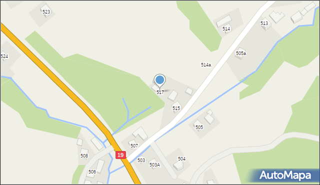 Lutcza, Lutcza, 517, mapa Lutcza