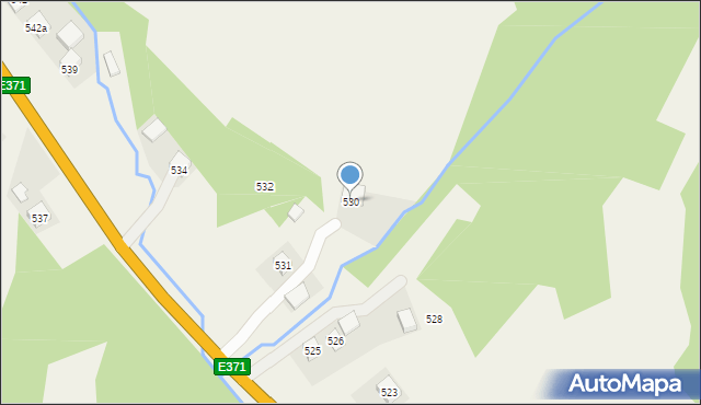 Lutcza, Lutcza, 530, mapa Lutcza