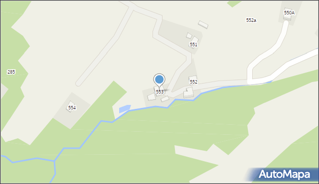 Lutcza, Lutcza, 553, mapa Lutcza