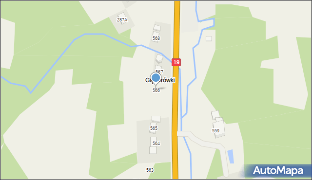 Lutcza, Lutcza, 566, mapa Lutcza