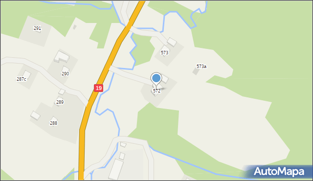 Lutcza, Lutcza, 572, mapa Lutcza