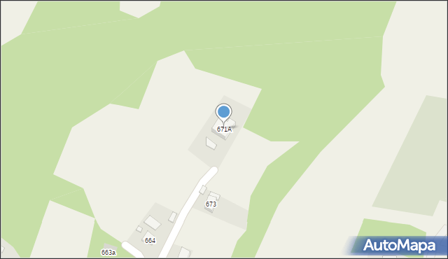 Lutcza, Lutcza, 671A, mapa Lutcza