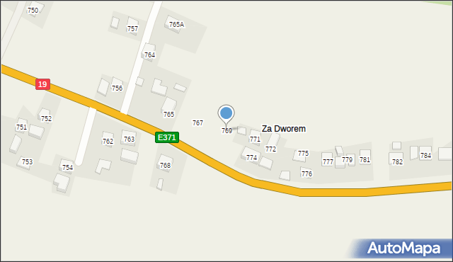 Lutcza, Lutcza, 769, mapa Lutcza