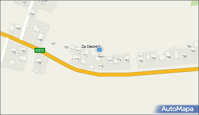 Lutcza, Lutcza, 775, mapa Lutcza