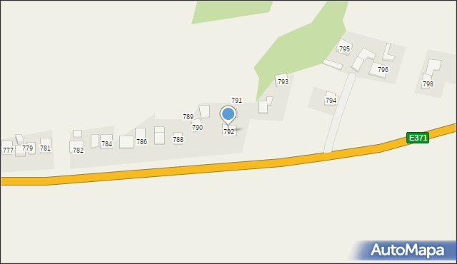 Lutcza, Lutcza, 792, mapa Lutcza