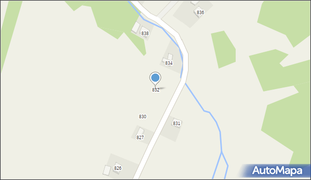 Lutcza, Lutcza, 832, mapa Lutcza