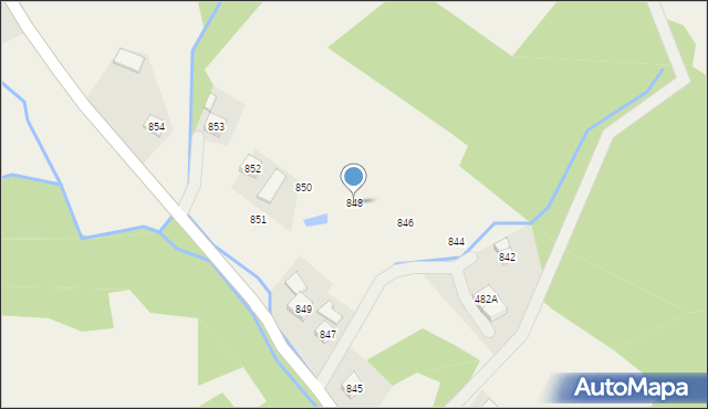 Lutcza, Lutcza, 848, mapa Lutcza