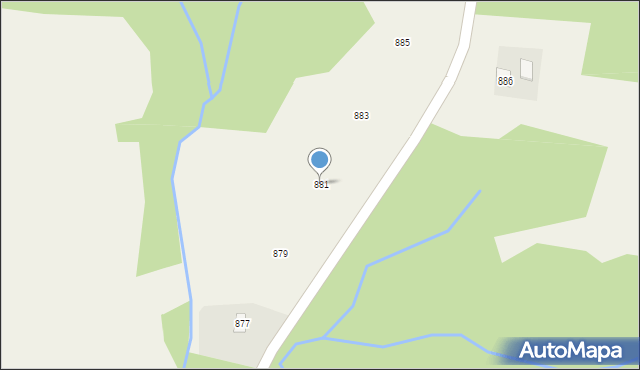 Lutcza, Lutcza, 881, mapa Lutcza