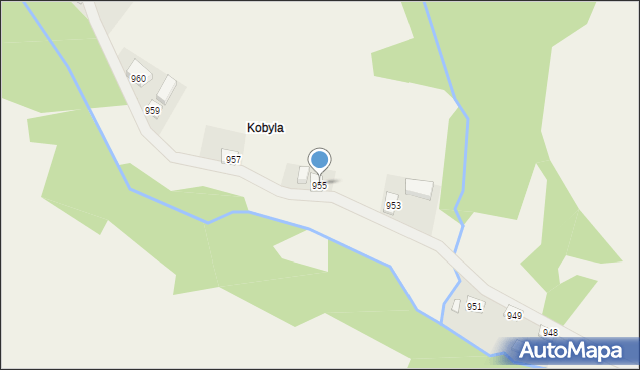 Lutcza, Lutcza, 955, mapa Lutcza